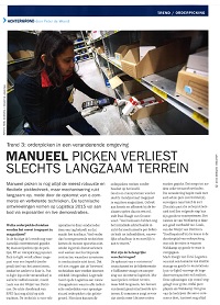 Orderpicken in een veranderende omgeving